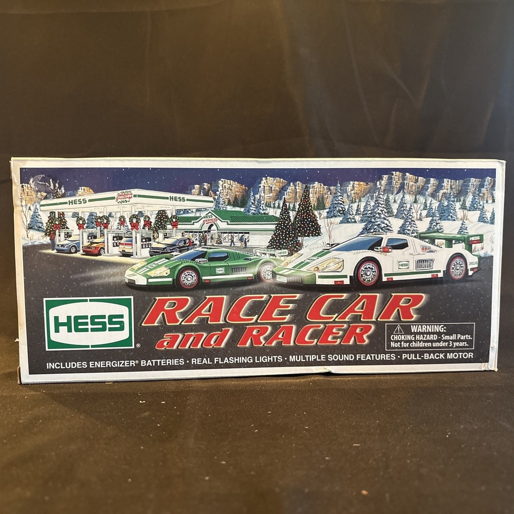 2009 Hess Race Car and Racer - Brand New 100% in-Box
